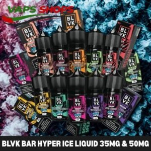 Blvk Bar Hyper Ice Liquid 35mg And 50mg Nicotine