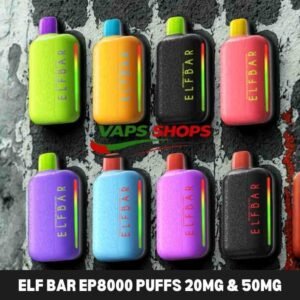 ELF BAR EP8000 Puffs 20MG & 50MG In Dubai