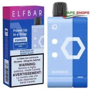 ELF BAR EW9000 starter kit 9000 Puffs Blue Razz Ice