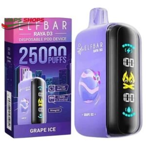 ELF BAR Raya D3 25000 Puffs Grape Cherry