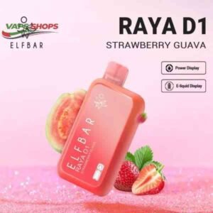ELFBAR Raya D1 13000 Puffs 50mg STRAWBERRY GUAVA