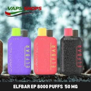 Elfbar Ep 8000 Puffs 5% None Rechargeable In UAE