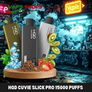 HQD Cuvie Slick Pro 15000 Puffs Disposable Vape In Dubai