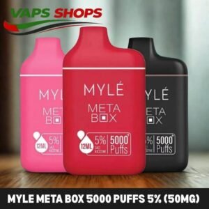 Myle Meta Box 5000 Puffs 5  (50mg) Nicotine