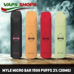 Myle Micro Bar 1500 Puffs 2% (20mg) Disposable Vape