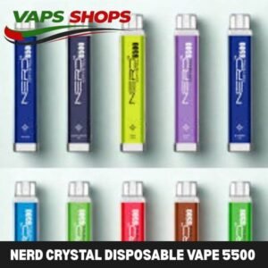 NERD Crystal Disposable Vape 5500 Puffs In Dubai