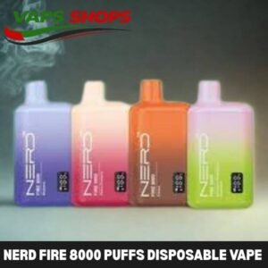 Nerd Fire 8000 Puffs Disposable Vape In Dubai