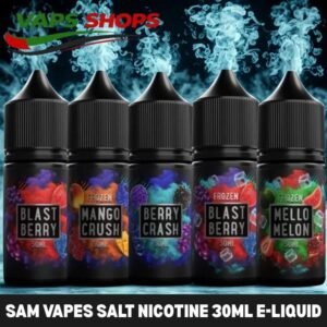 SAM VAPES Salt Nicotine 30ml E Liquid 30mg & 50mg Vape Juice