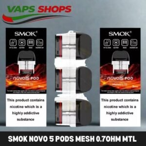 SMOK Novo 5 Pods Mesh 0.7ohm MTL Replacement Pod Cartridge