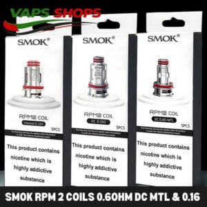 SMOK RPM 2 Coils 0.6ohm DC MTL & 0.16 Meshed