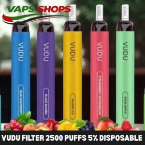 VUDU Filter 2500 Puffs 5% Disposable Vape