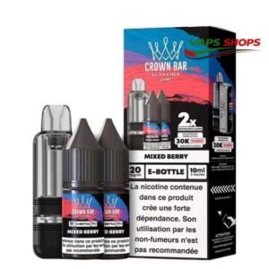 Crown bar Al Fakher Salt Nicotine Mixed Berry Crown bar Al Fakher Salt Nicotine Mixed Berry