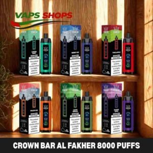 Crown Bar Al Fakher 8000 Puffs In Dubai