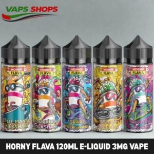 HORNY FLAVA 120ml E Liquid 3mg Vape Juice