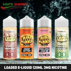 Loaded E Liquid 120ml 3mg Nicotine