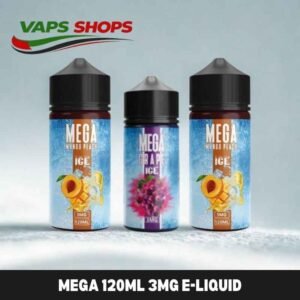 MEGA 120ml 3mg E Liquid In Dubai