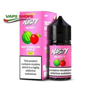 Nasty Burst Salt E liquid Watermelon Apple