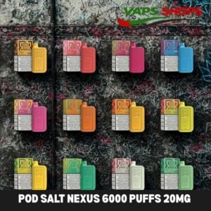 POD SALT Nexus 6000 Puffs 20mg Disposable Vape In Dubai (1)