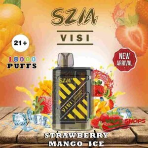 SZIA Visi 18000 Puffs STRAWBERRY MANGO ICE