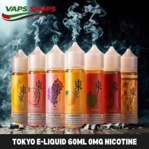Tokyo E Liquid 60ml 0mg Nicotine