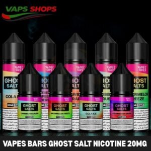 VAPES BARS Ghost Salt Nicotine 20mg Of 30ml & 60ml