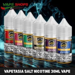 VAPETASIA Salt Nicotine 30ML Vape Juice 24MG And 48MG E Liquid