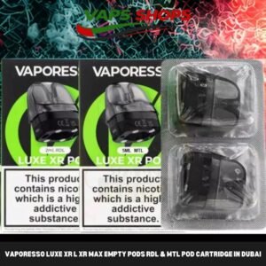 VAPORESSO Luxe XR L XR MAX Empty Pods RDL & MTL Pod Cartridge In Dubai