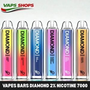 Vapes Bars Diamond 2% Nicotine 7000 Puffs