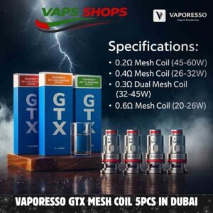 Vaporesso GTX Mesh Coil 5pcs In Dubai