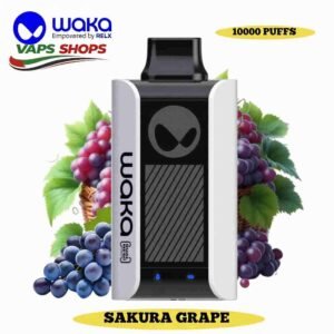 WAKA Sopro 10000 Puffs Sakura Grape WAKA Sopro 10000 Puffs Sakura Grape