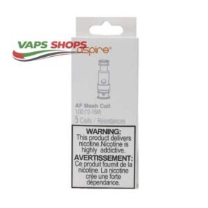 Aspire AF Replacement Coils 1.0 Ohms (12w 15w) Aspire AF Replacement Coils 1.0 Ohms (12w 15w)