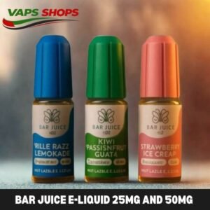 Bar Juice E Liquid 25mg And 50mg Nicotine(UK Brand)
