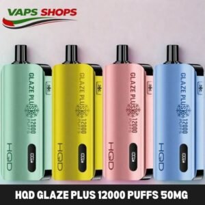 HQD Glaze Plus 12000 Puffs 50MG Nicotine