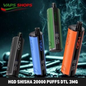 HQD Shisha 20000 Puffs DTL 3mg