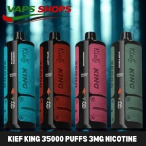 Kief King 35000 Puffs 3mg Nicotine Triple Mesh Coil Disposable Vape