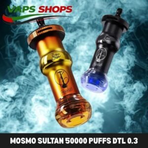 Mosmo Sultan 50000 Puffs DTL 0.3 Nicotine Hookah Disposable Vape