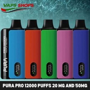 PURA Pro 12000 Puffs 20 MG And 50MG Disposable Vape