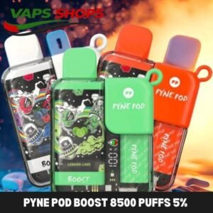 Pyne Pod Boost 8500 Puffs 5% Nicotine Rechargeable Vape