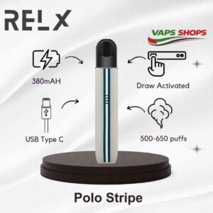 Relx Artisan Vape Kit Polo Stripe Relx Artisan Vape Kit Polo Stripe