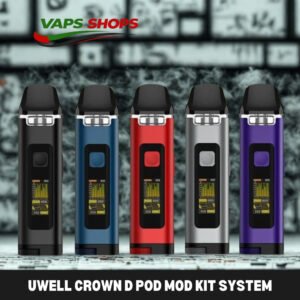 Uwell Crown D Pod Mod Kit System 1100mah 3ml In UAE Dubai