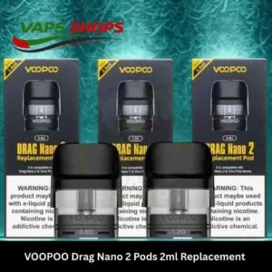 VOOPOO Drag Nano 2 Pods 2ml Replacement Pod Cartridge In Dubai, UAE