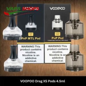 VOOPOO Drag XS Pods 4.5ml PnP & PnP MTL Replacement Pods In Dubai