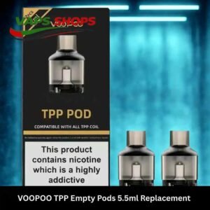 VOOPOO TPP Empty Pods 5.5ml Replacement Pods In Dubai