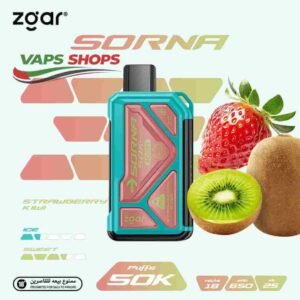 ZGAR Sorna Boost 50000 Puffs strawberry kiwi ZGAR Sorna Boost 50000 Puffs strawberry kiwi