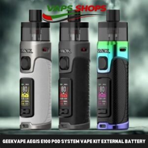 Geekvape Aegis E100 Pod System Vape Kit External Battery In Dubai