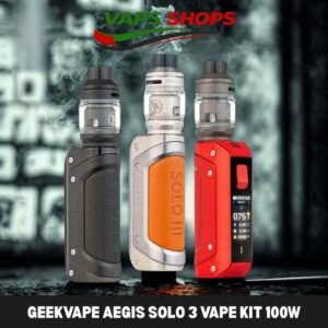 Geekvape Aegis Solo 3 Vape Kit External Battery 100w In Dubai