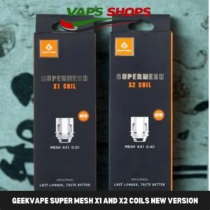 Geekvape Super Mesh X1 And X2 Coils New Version In Dubai Uae