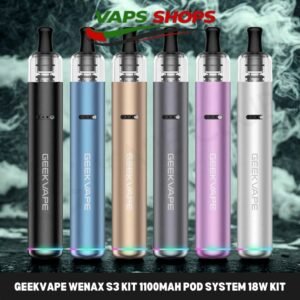 Geekvape Wenax S3 Kit 1100mah Pod System 18w Kit In Dubai